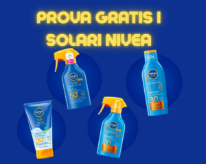 Diventa Uno Dei Tester Dei Solari Nivea Omaggi Da Internet