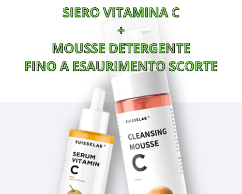 SIERO VITAMINA C + Mousse Detergente Gratis con Suisselab Club - Omaggi ...